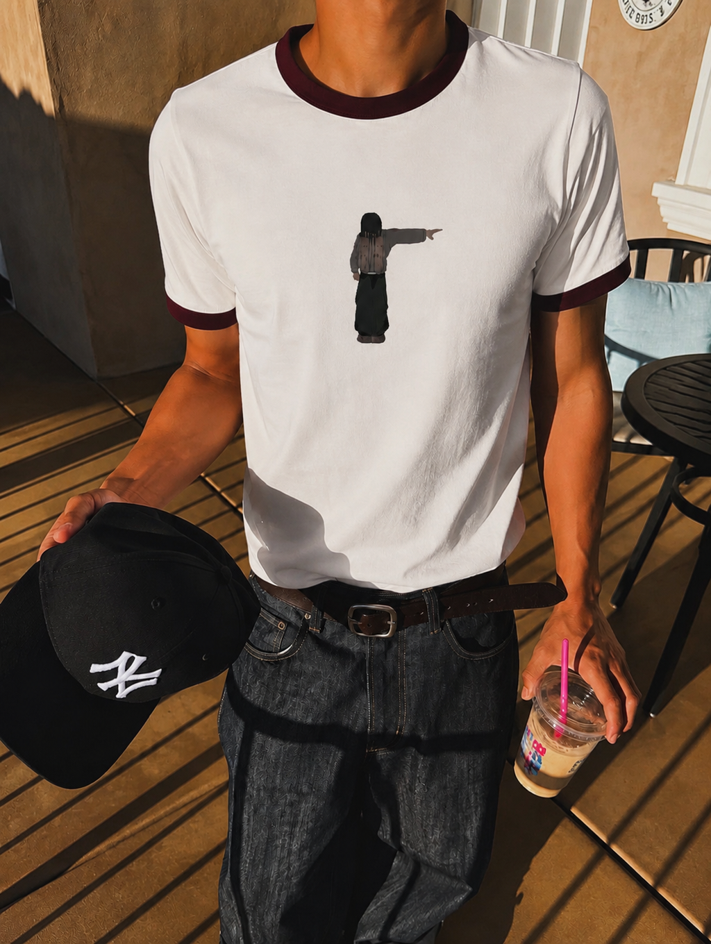 RIGHT WAY RINGER TEE