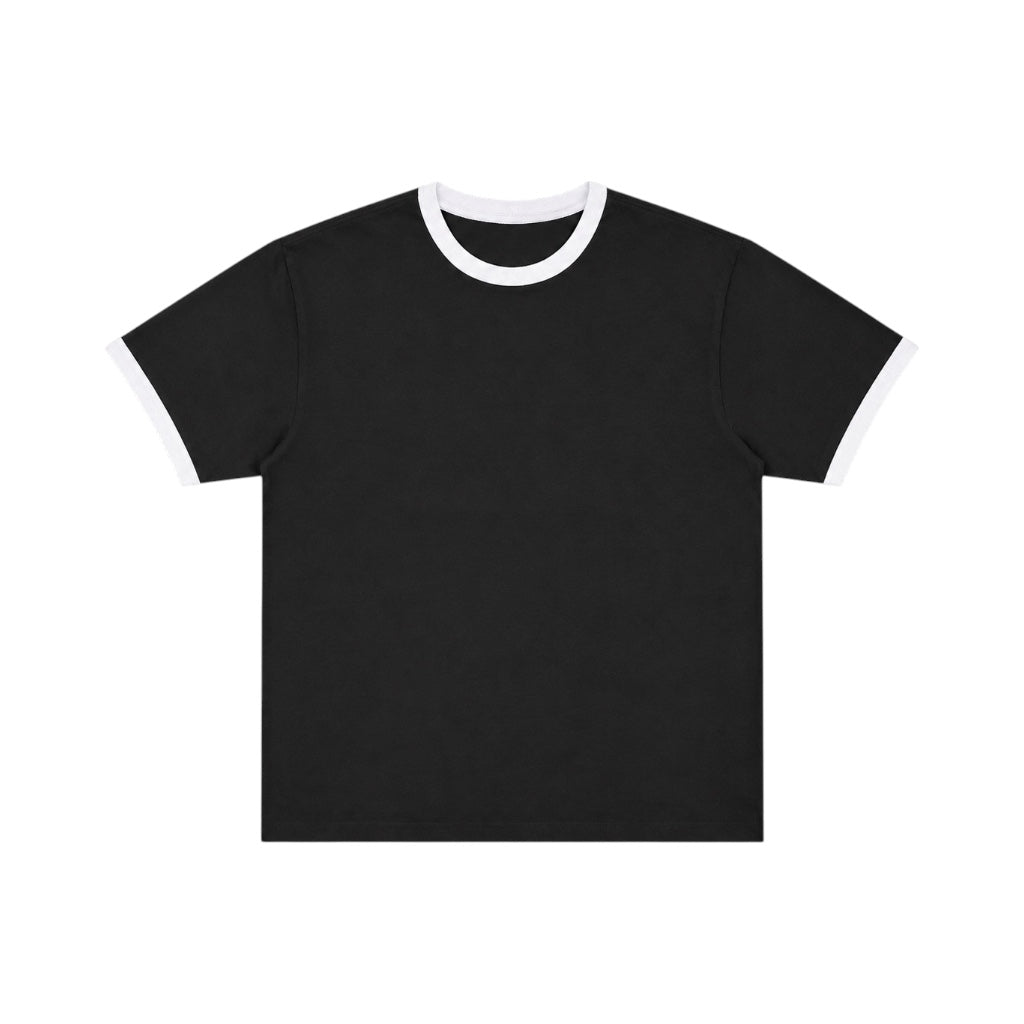 VROSS BLACK RINGER TEE